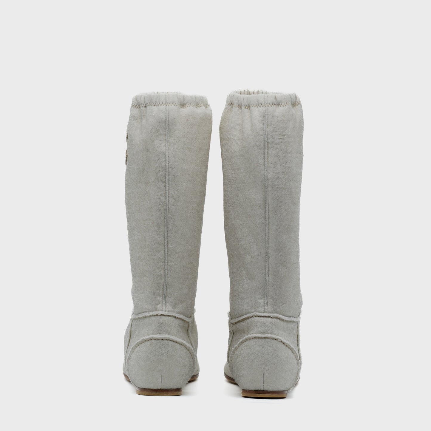 Bottines Toile Chanel Croisière 2008 par Karl Lagerfeld