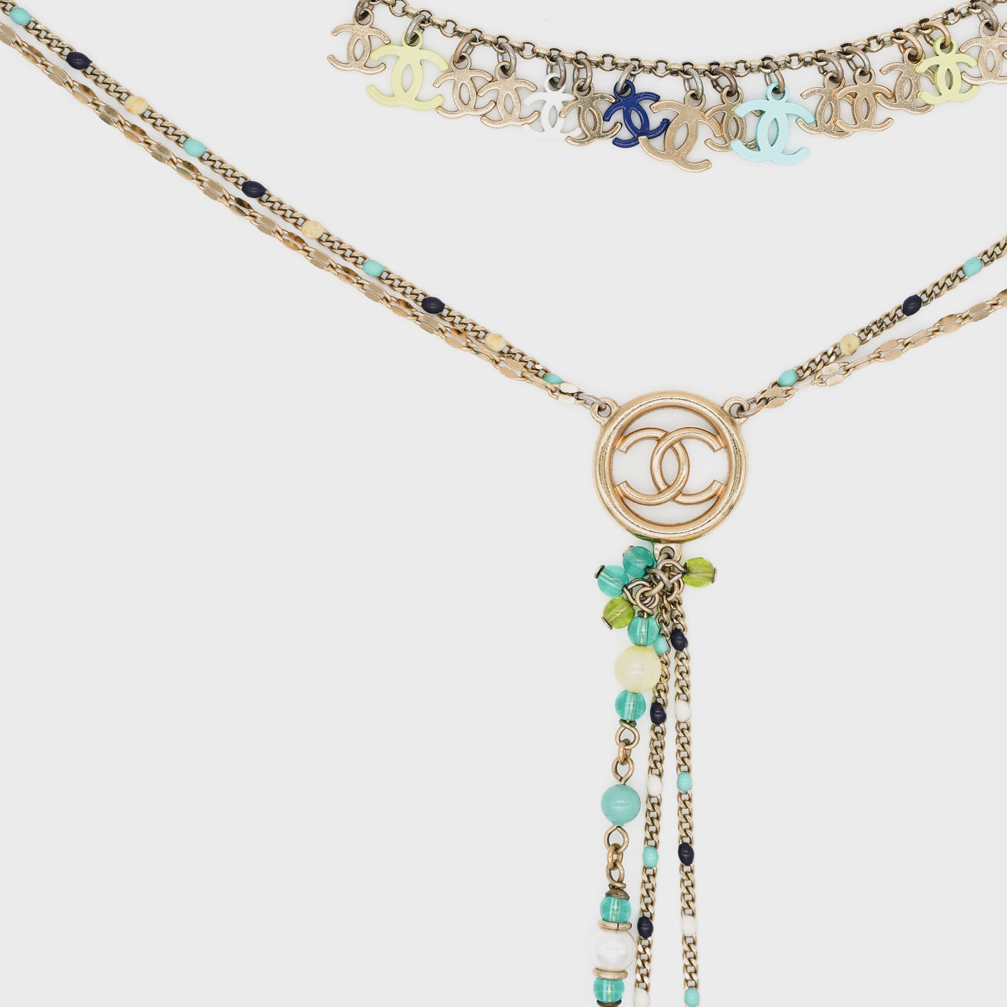 Collier Multicolor Chanel SS 19 by Karl Lagerfeld