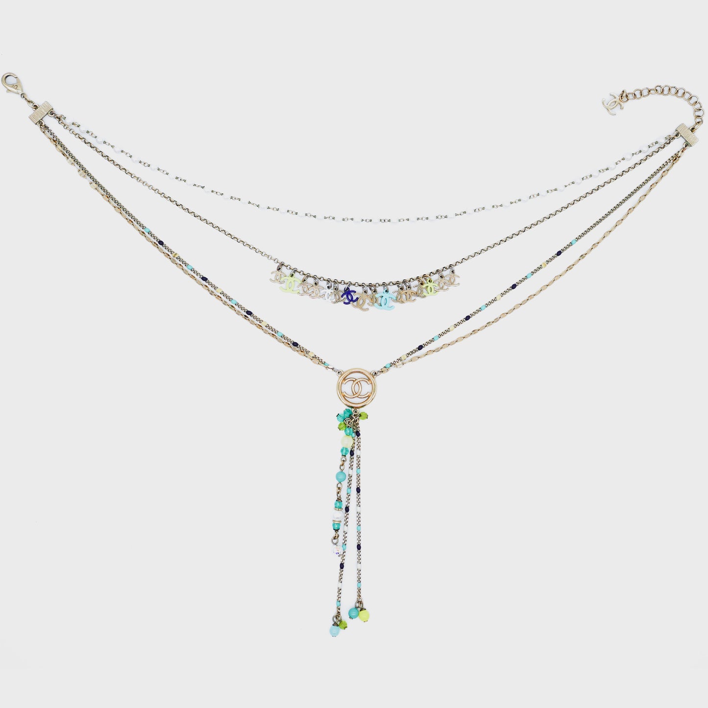 Collier Multicolor Chanel SS 19 by Karl Lagerfeld