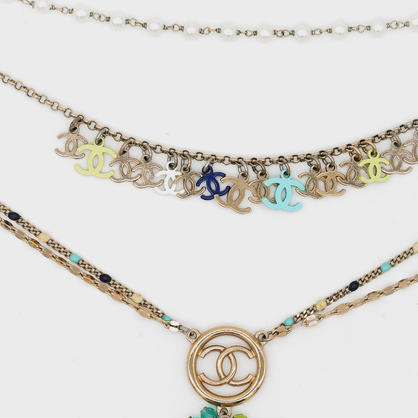 Collier Multicolor Chanel SS 19 by Karl Lagerfeld