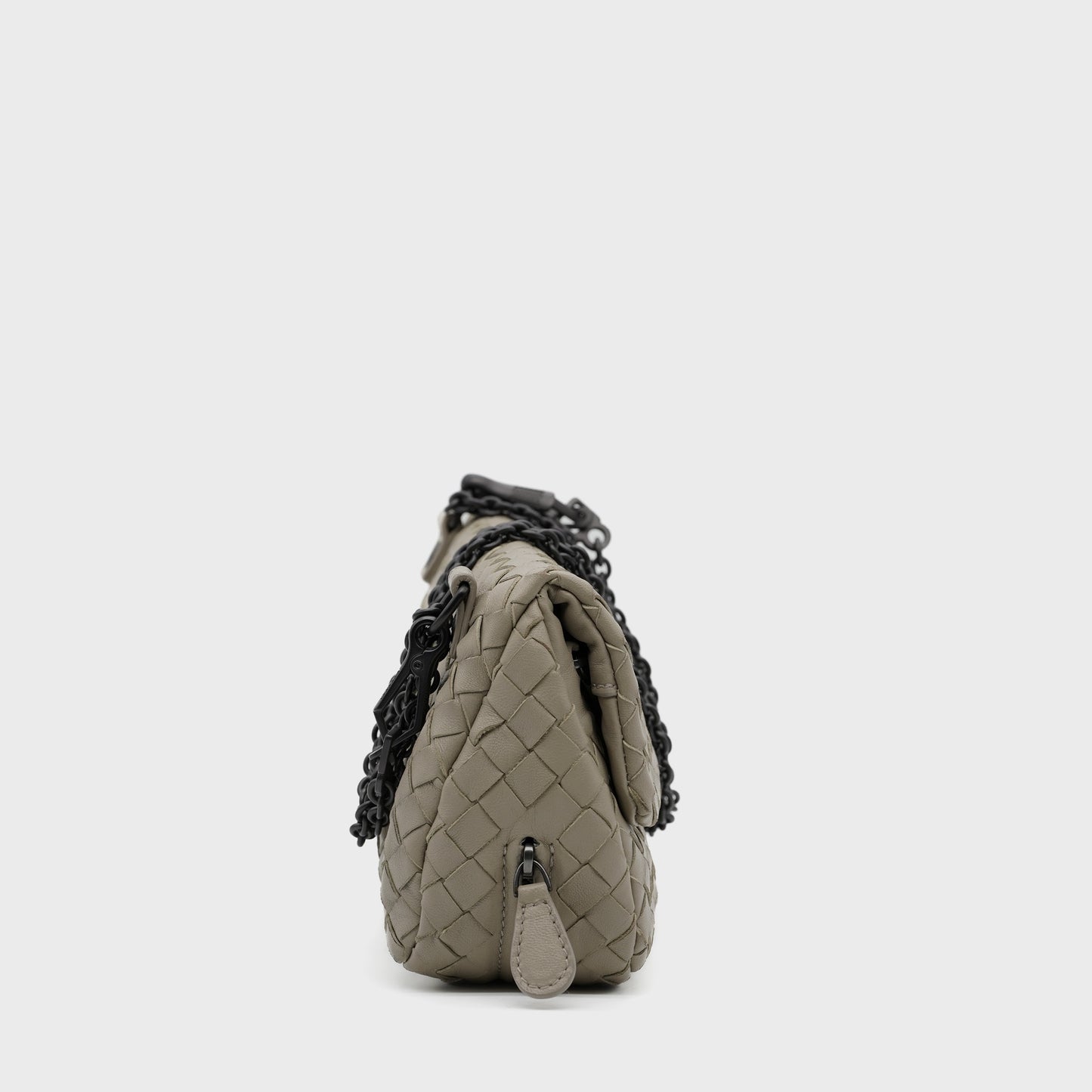 Sac Intersia Crossbody Gris Bottega Veneta