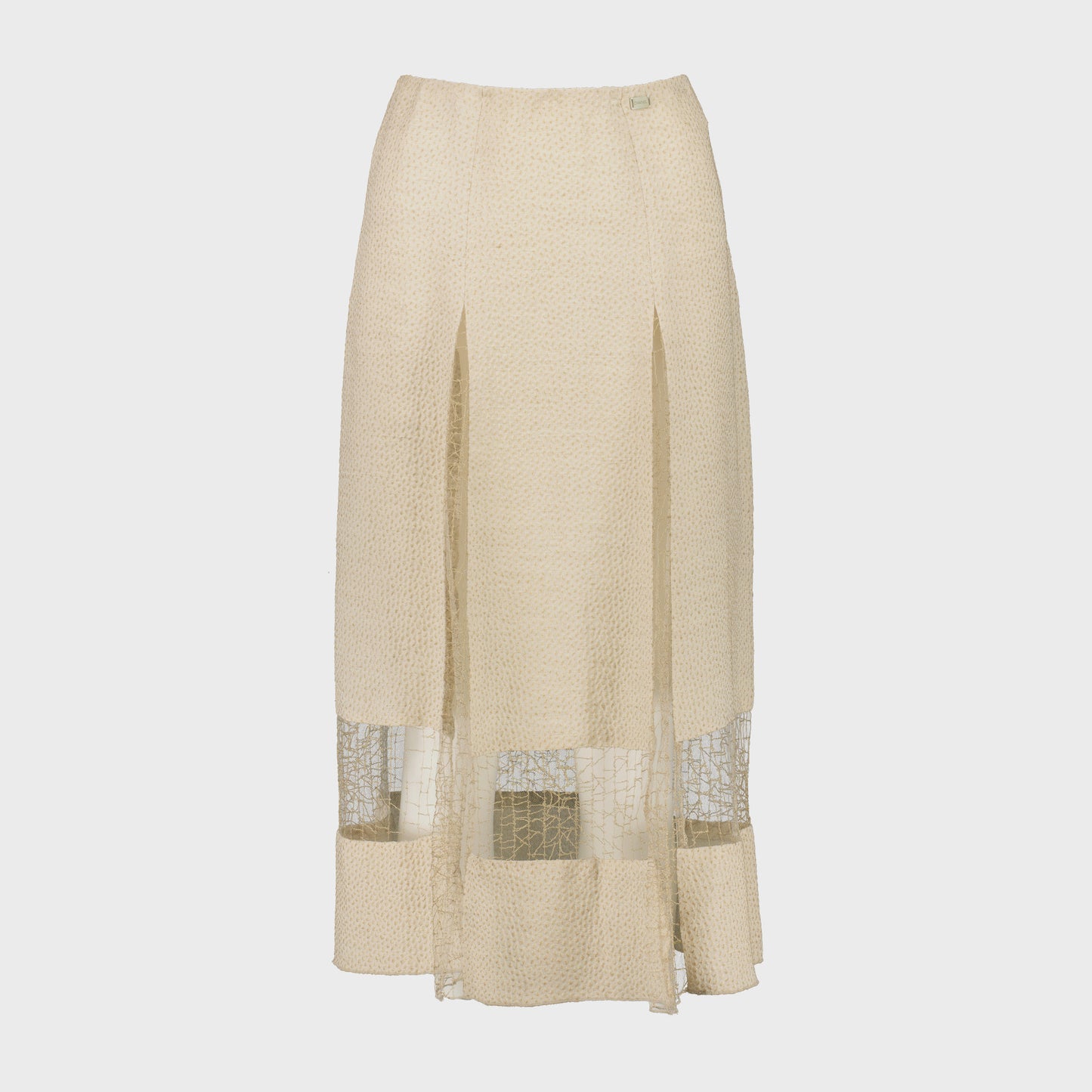 Jupe Ajourée Chanel SS 1999 par Karl Lagerfeld