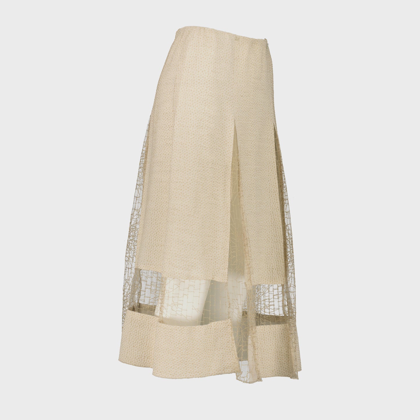 Jupe Ajourée Chanel SS 1999 par Karl Lagerfeld