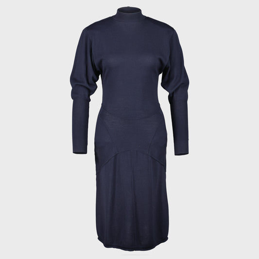 Alaia wool dress FW 1984 by Azzedine Alaia