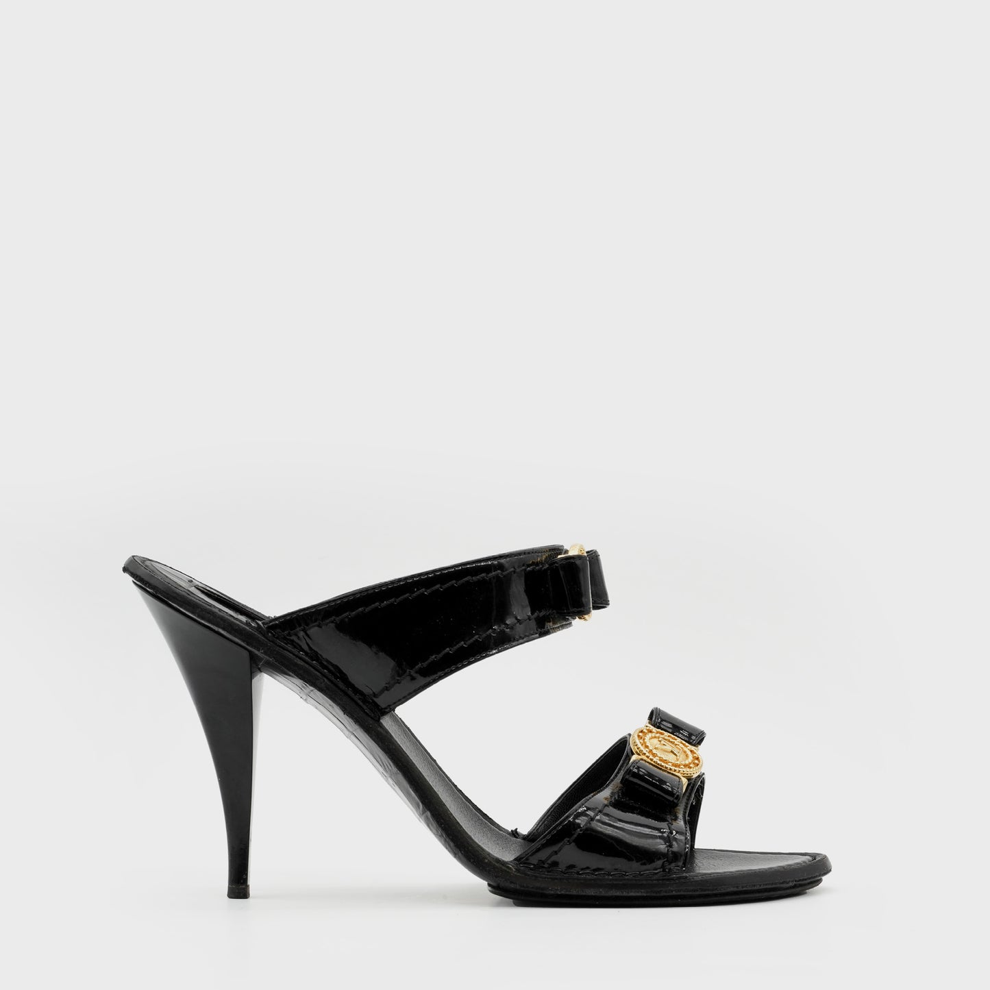 Louis Vuitton SS 2006 Patent Mules by Marc Jacobs