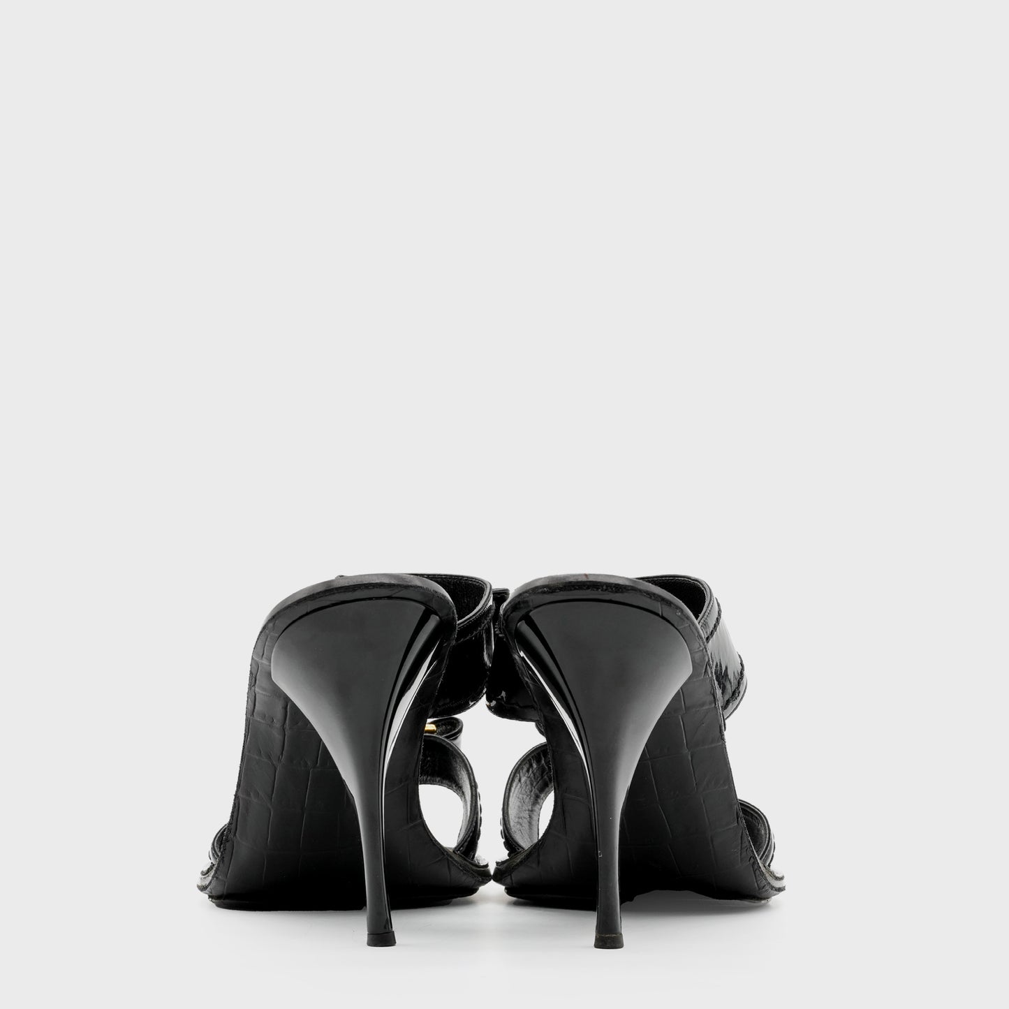 Louis Vuitton SS 2006 Patent Mules by Marc Jacobs