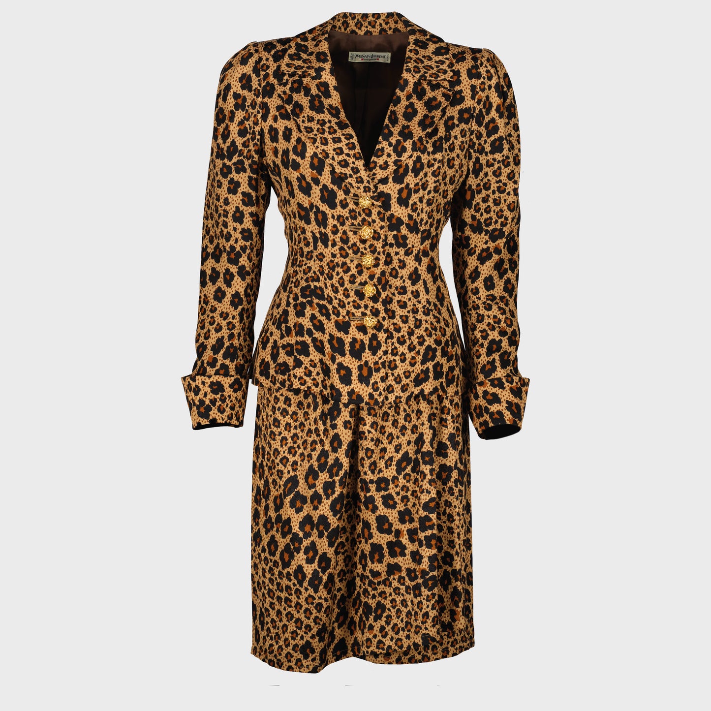 Ensemble Leopard Yves Saint Laurent 1986 par Yves Saint Laurent