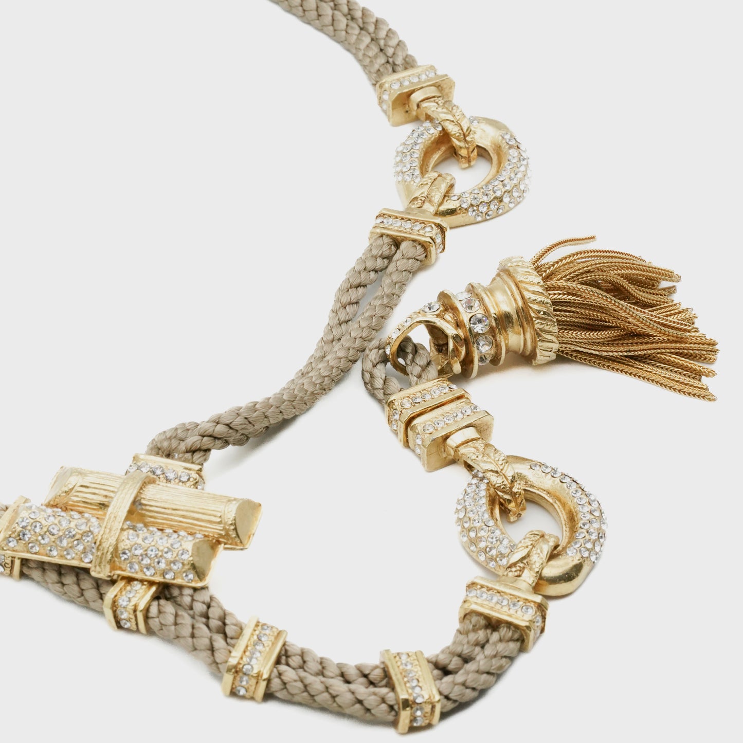 Gold rhinestone belt Anonymous 70's