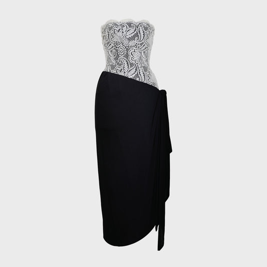 Robe drapée Jean Patou par Christian Lacroix