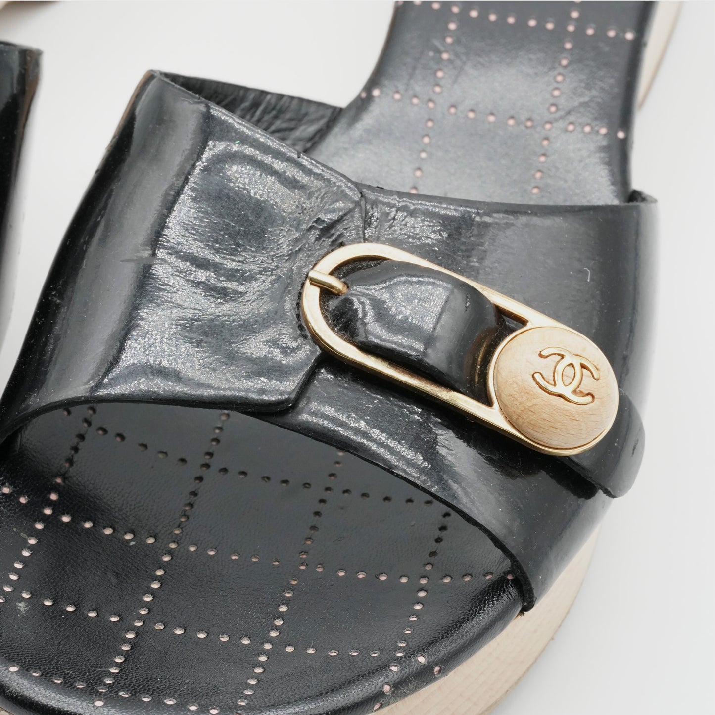 Chanel clog 2000s by Karl Lagerfeld