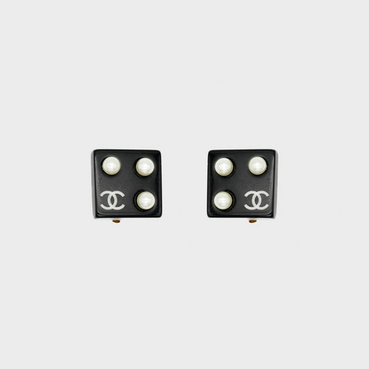 Pair of Clips From Chanel 2003 by Karl Lagerfeld