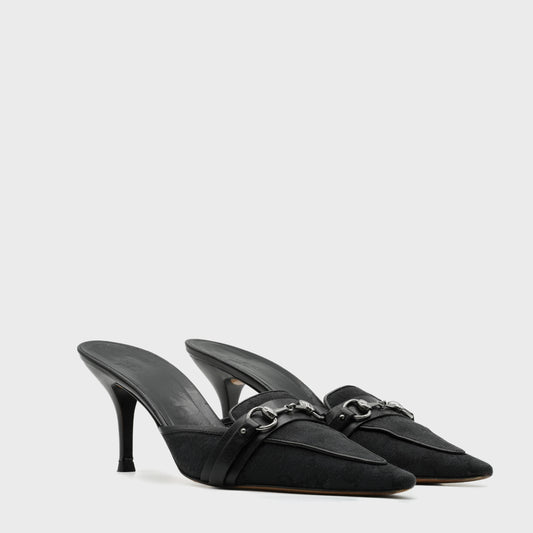 Gucci 2000 Black Mules