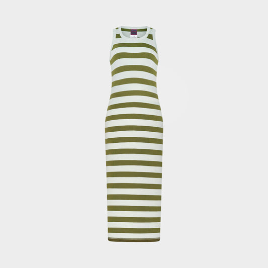Robe Maille Rayure JPG 1990 par Jean Paul Gaultier
