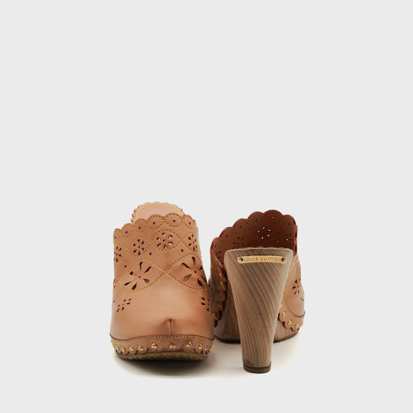 Sabot en cuir 2004 Louis Vuitton par Marc Jacobs