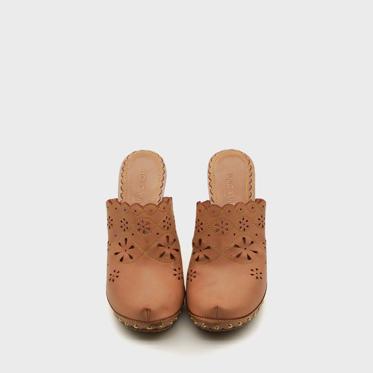 Sabot en cuir 2004 Louis Vuitton par Marc Jacobs