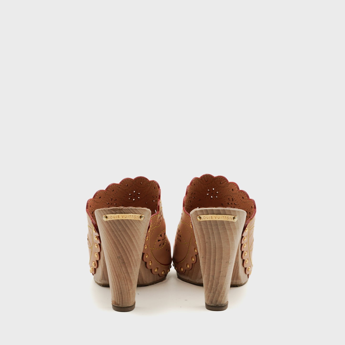 Sabot en cuir 2004 Louis Vuitton par Marc Jacobs