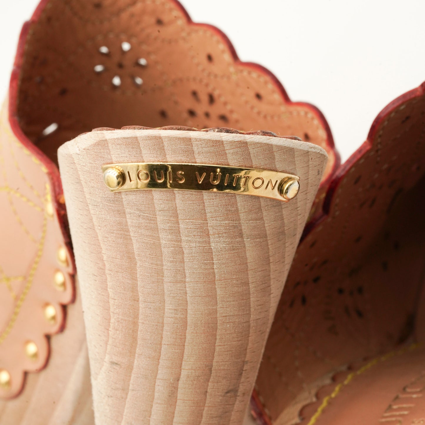 Sabot en cuir 2004 Louis Vuitton par Marc Jacobs