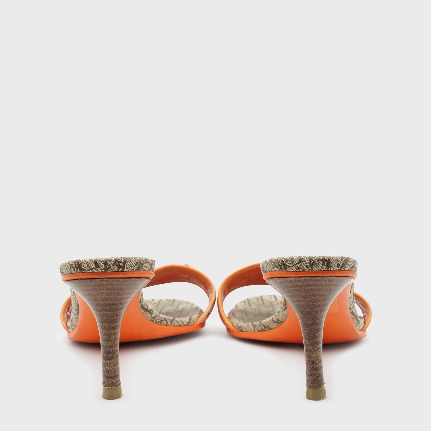 Mules Monogramme Christian Dior 2000 par John Galliano