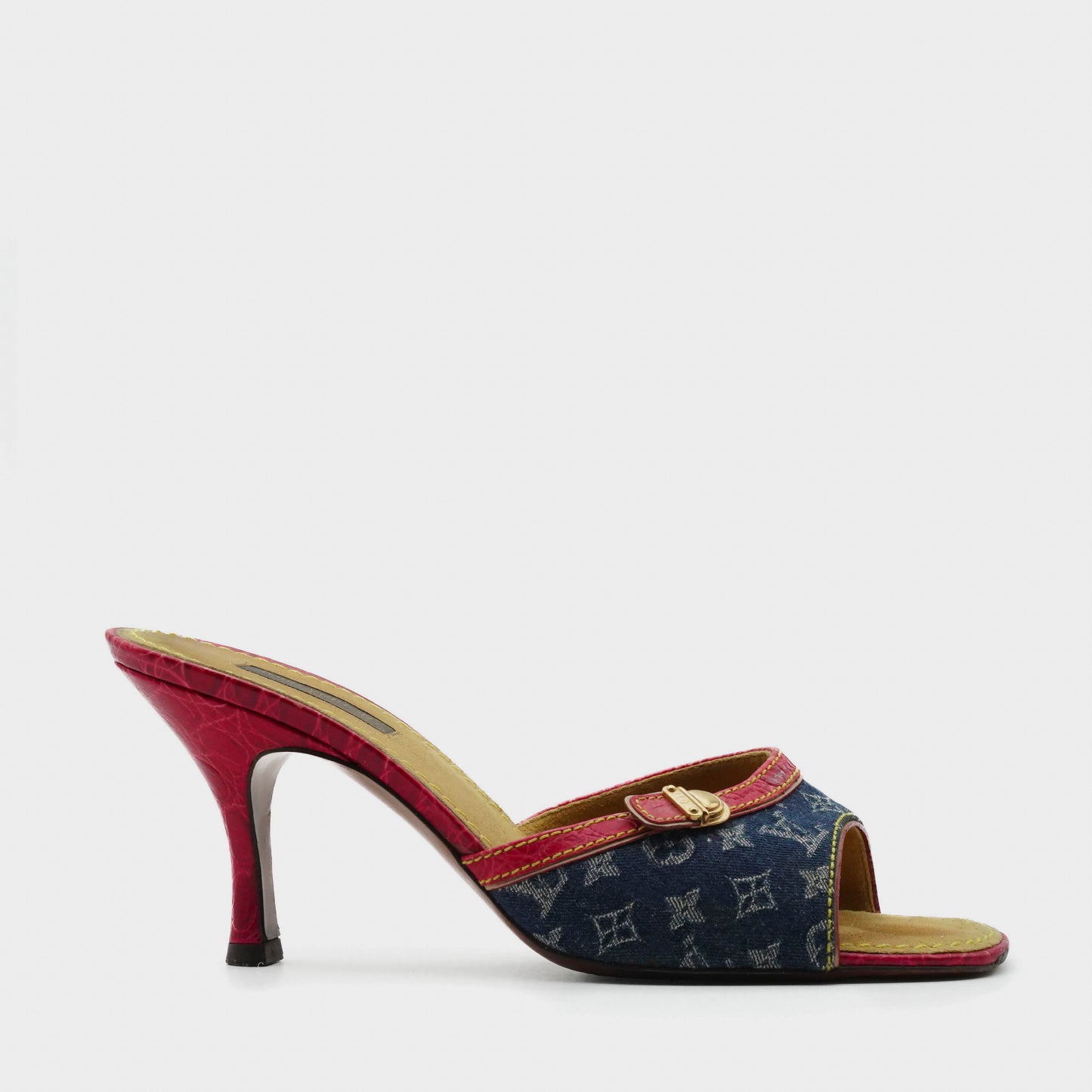 Mules Alligator Louis Vuitton 2005 par Marc Jacobs