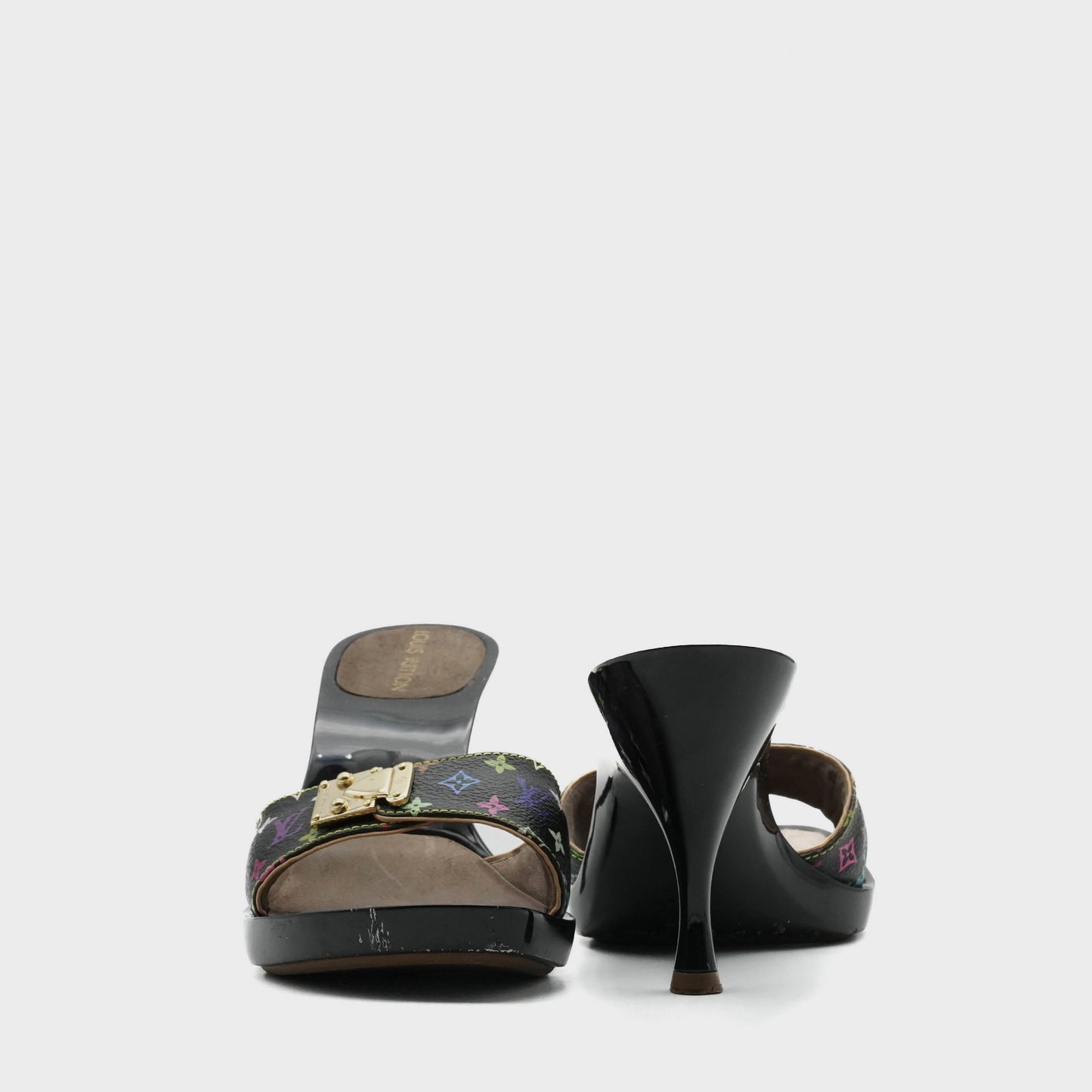 Mules Murakami Louis Vuitton 2003 par Marc Jacobs