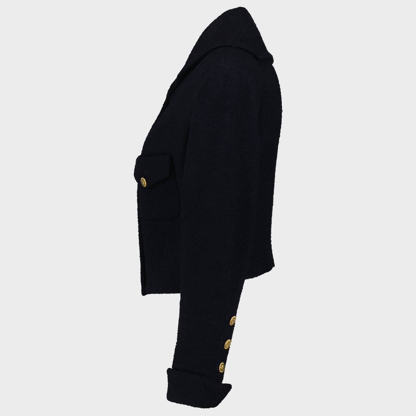 Tailleur Court Marin Chanel 1990 par Karl Lagerfeld