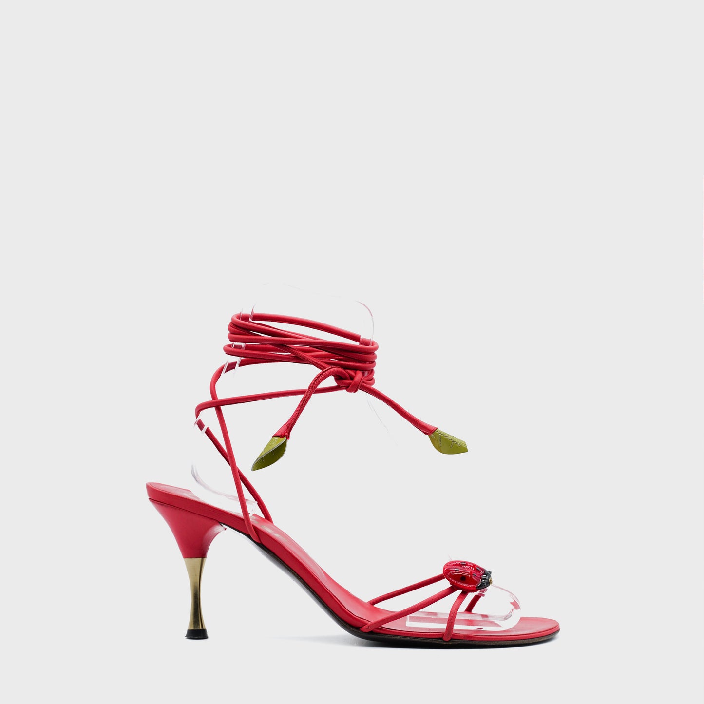 Sandales Brides Rose Chanel SS 2004 par Karl Lagerfeld