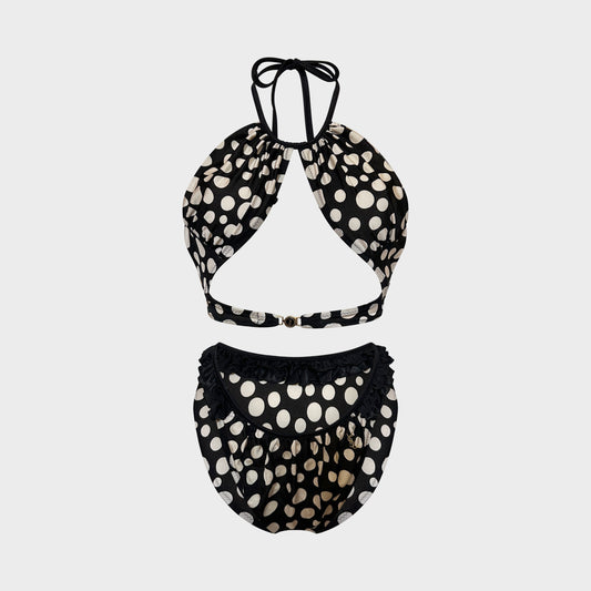 Yves Saint Laurent 1990 Polka Dot Swimsuit