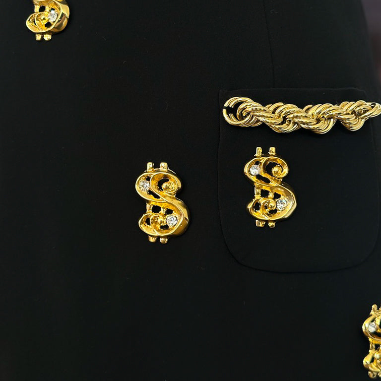 Robe Brodée Moschino FW 2019 par Jeremy Scott