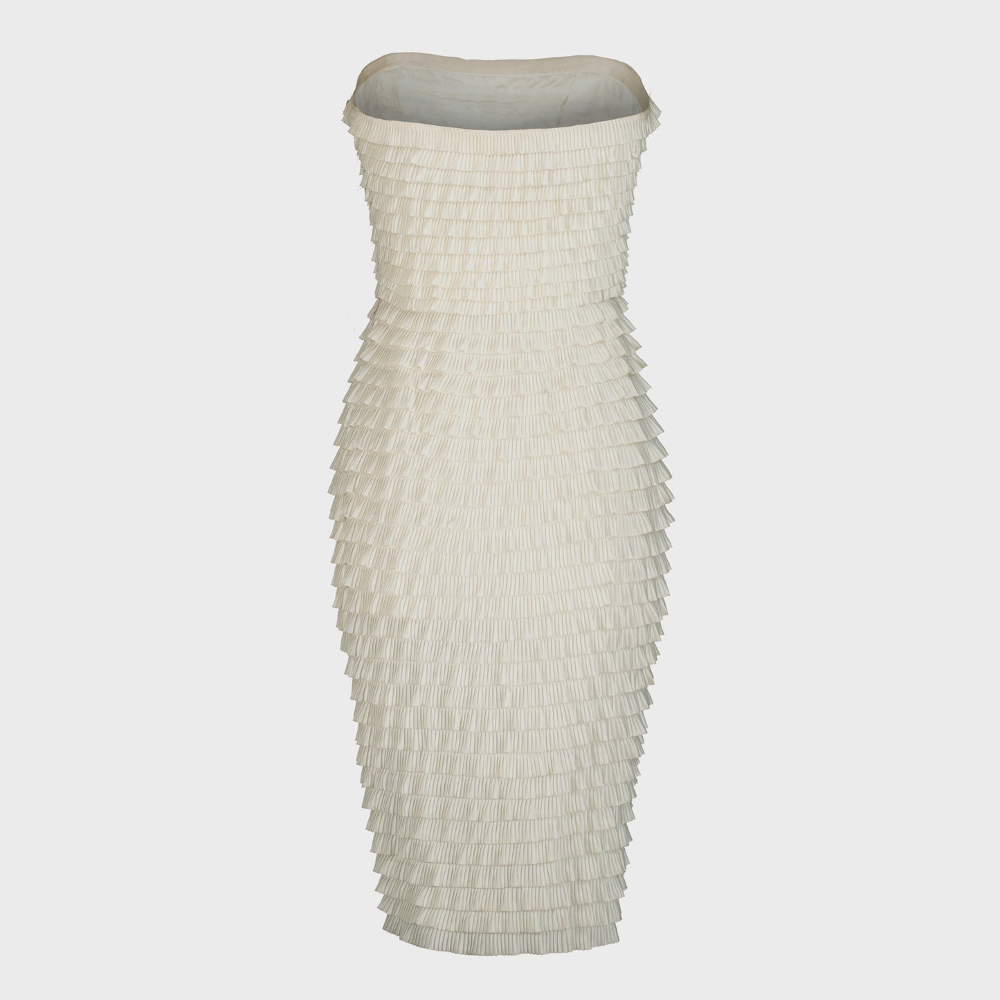 Carven Ruffles Dress Haute Couture SS 1999