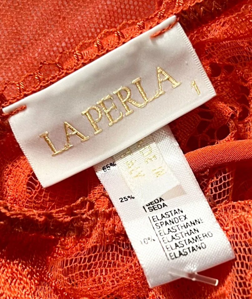 Nuisette Rouge Feu 2000 La Perla
