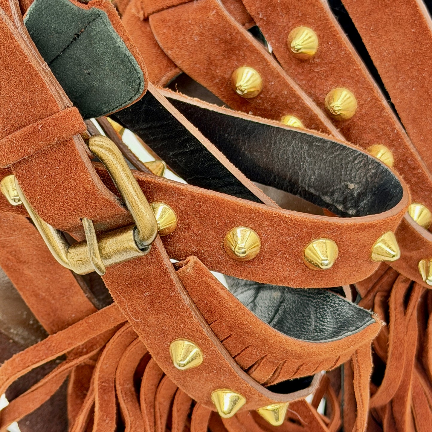 Sandales Daim Marron Giuseppe Zanotti 2000