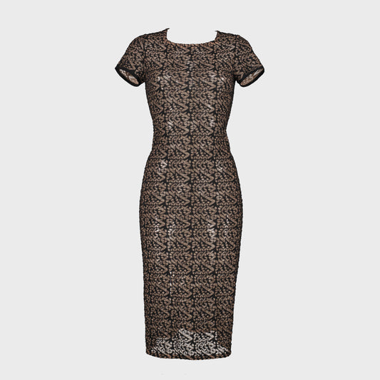 Alaia SS 2011 Beige Lace Dress by Azzedine Alaia