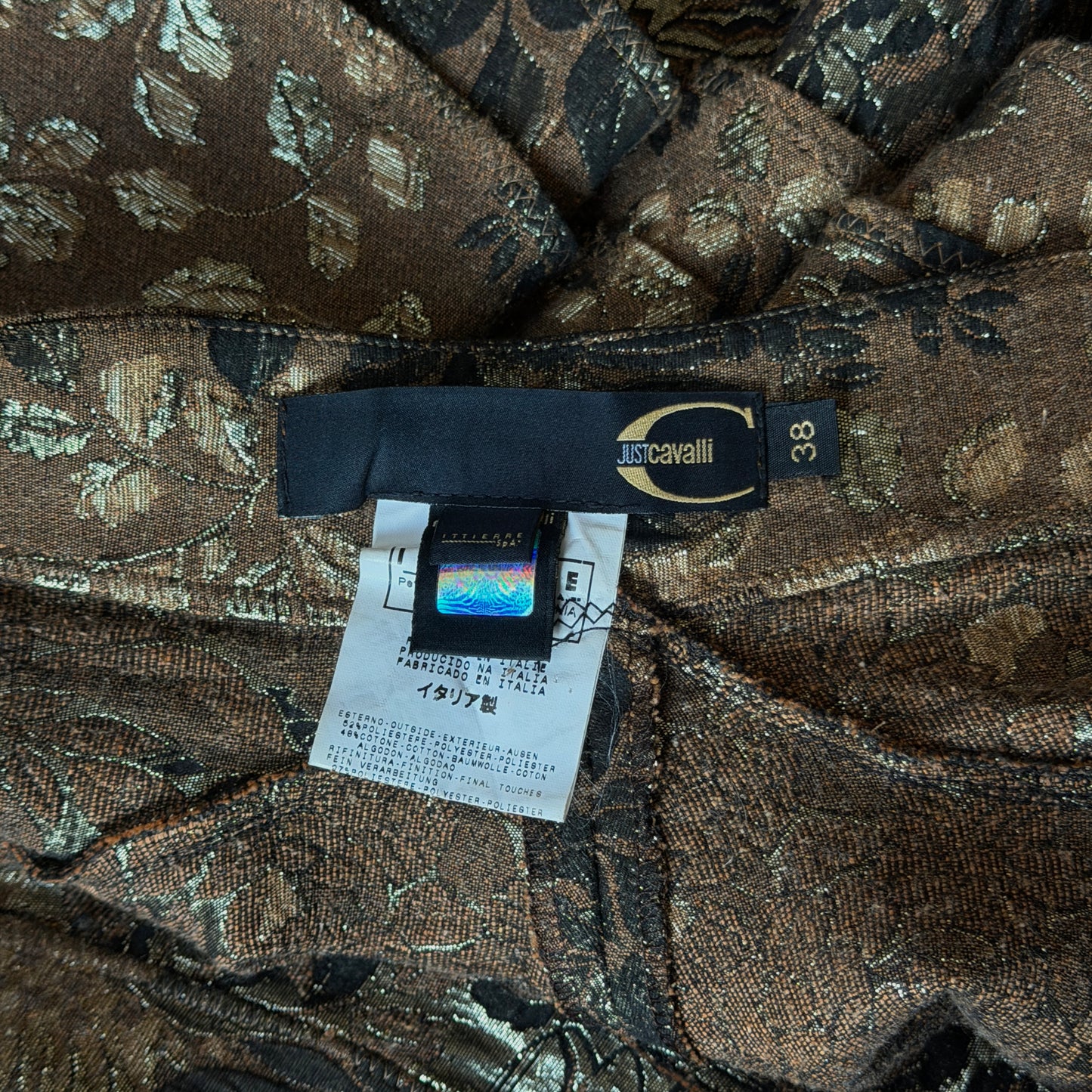 Set Tailleur Jupe Jacquard Roberto Cavalli 2005