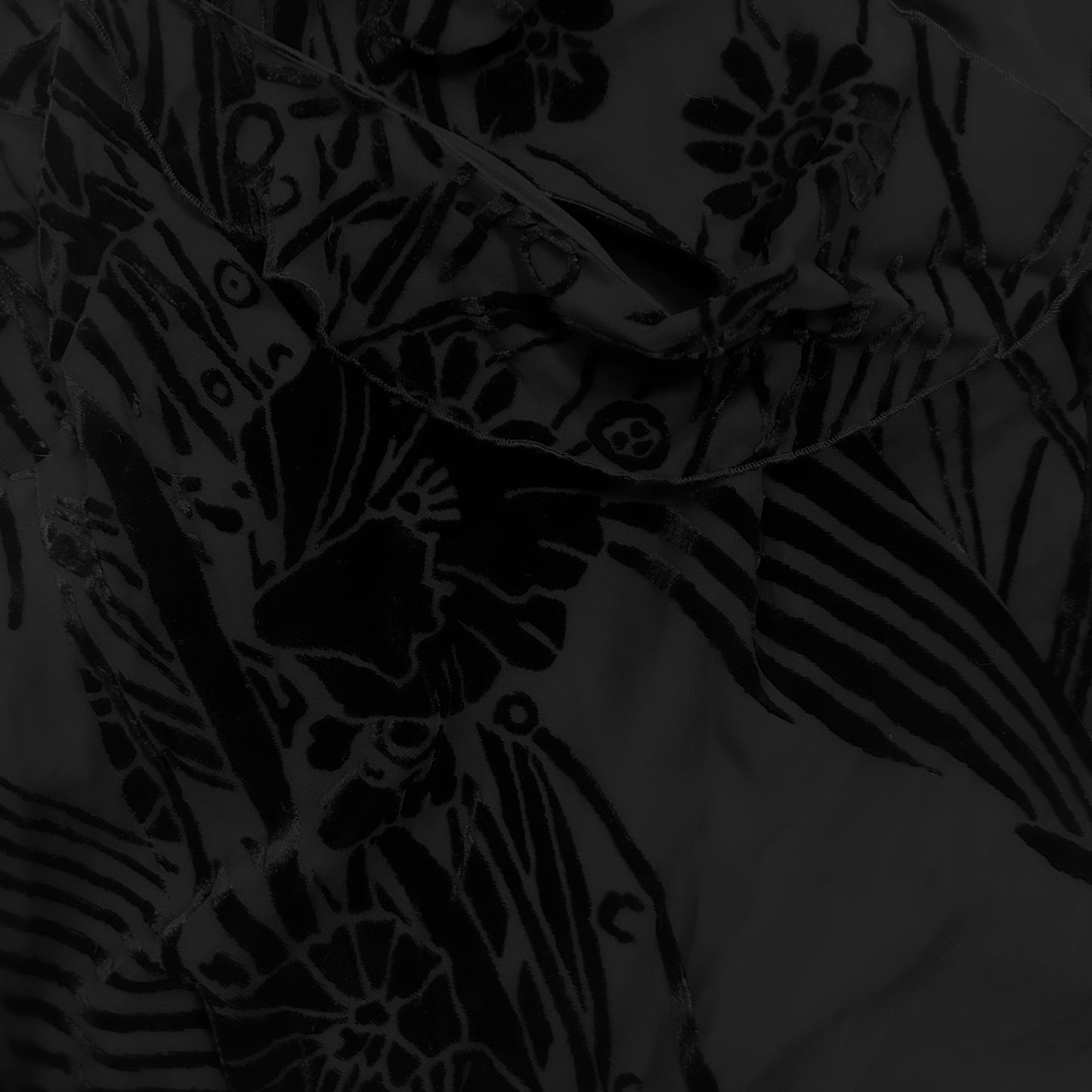 Robe Noir en biais Emanuel Ungaro 2000