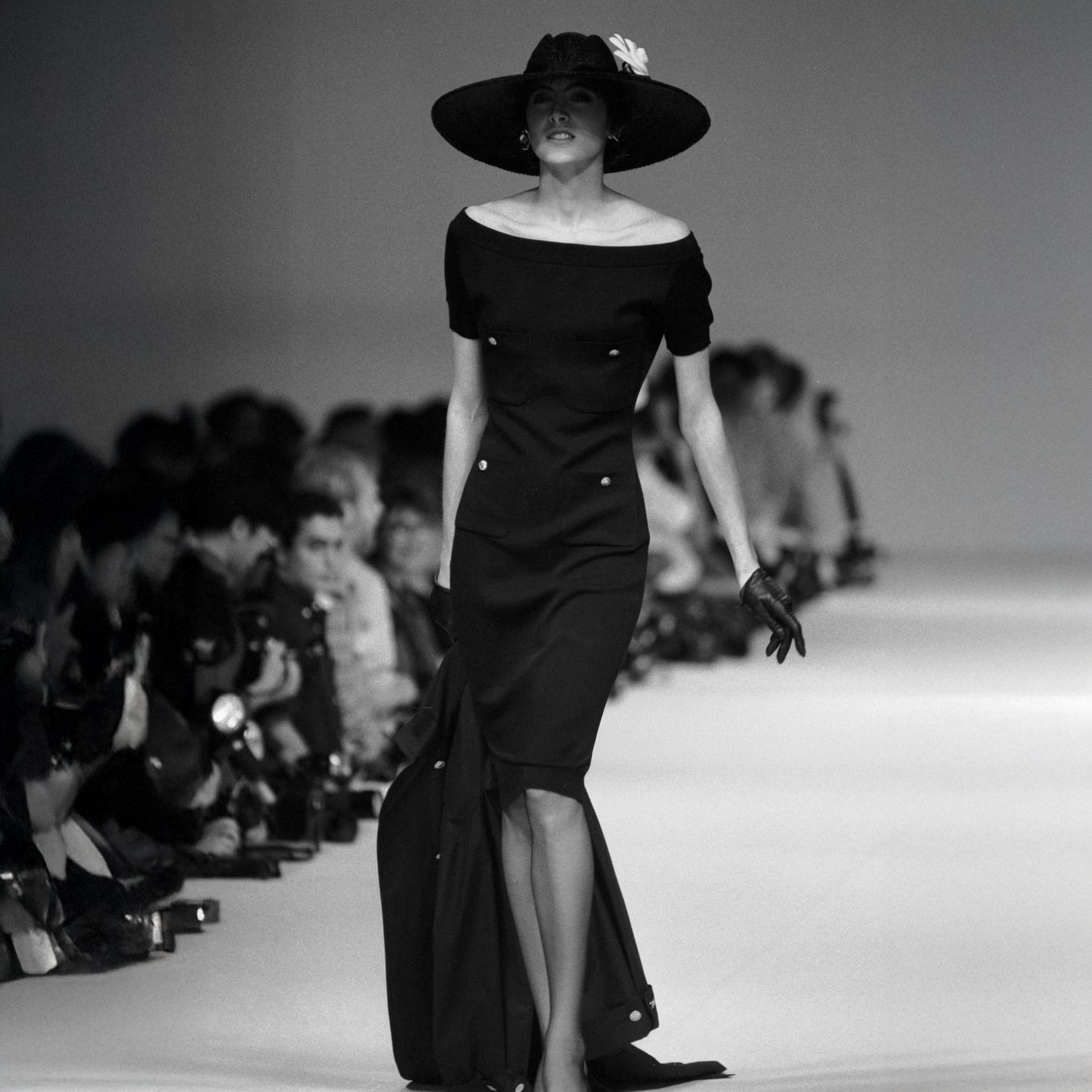 Robe en Maille Chanel SS 1985 par Karl Lagerfeld