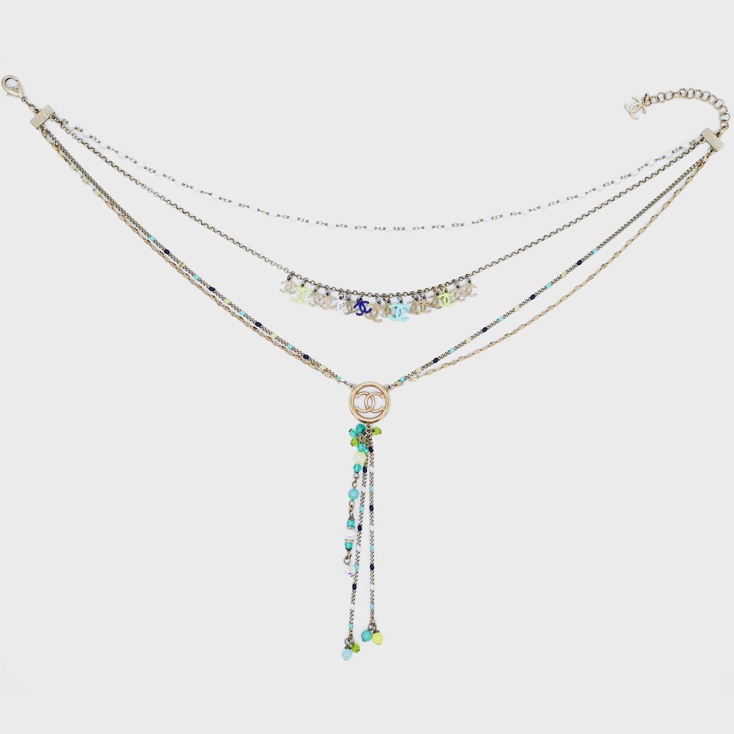 Chanel collier multi-rang SS 19 by Karl Lagerfeld