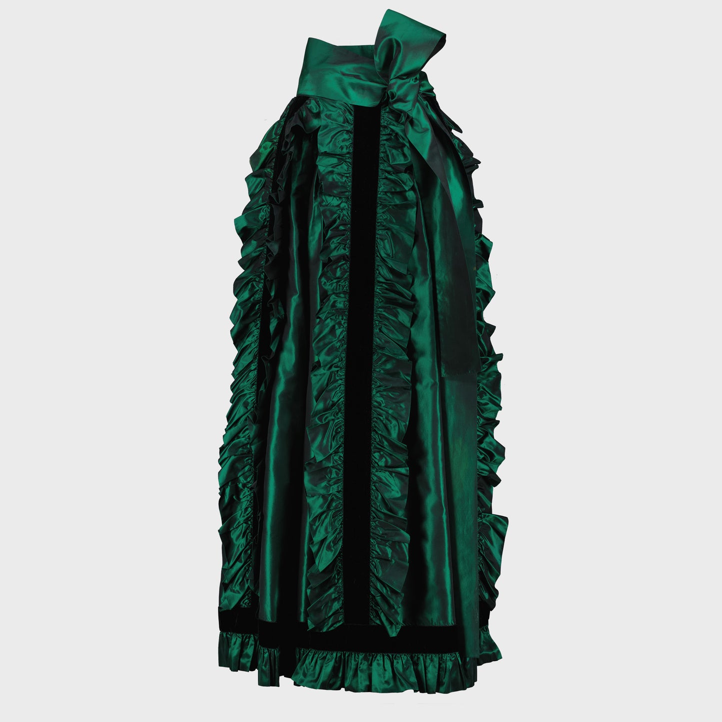 Yves Saint Laurent Vintage Saint Laurent Ruffled Taffeta Skirt