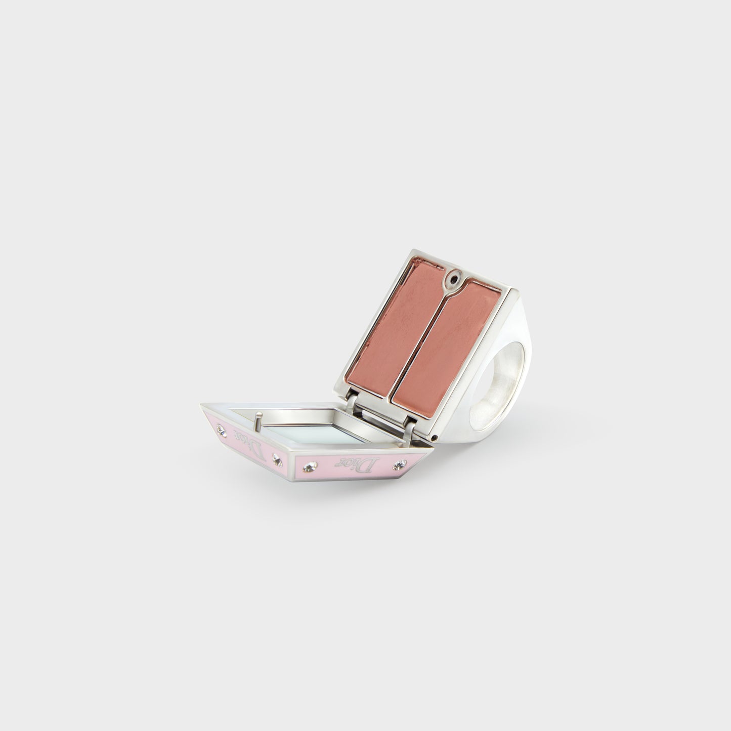 Bague Argent Crush Christian Dior FW 2002 par John Galliano