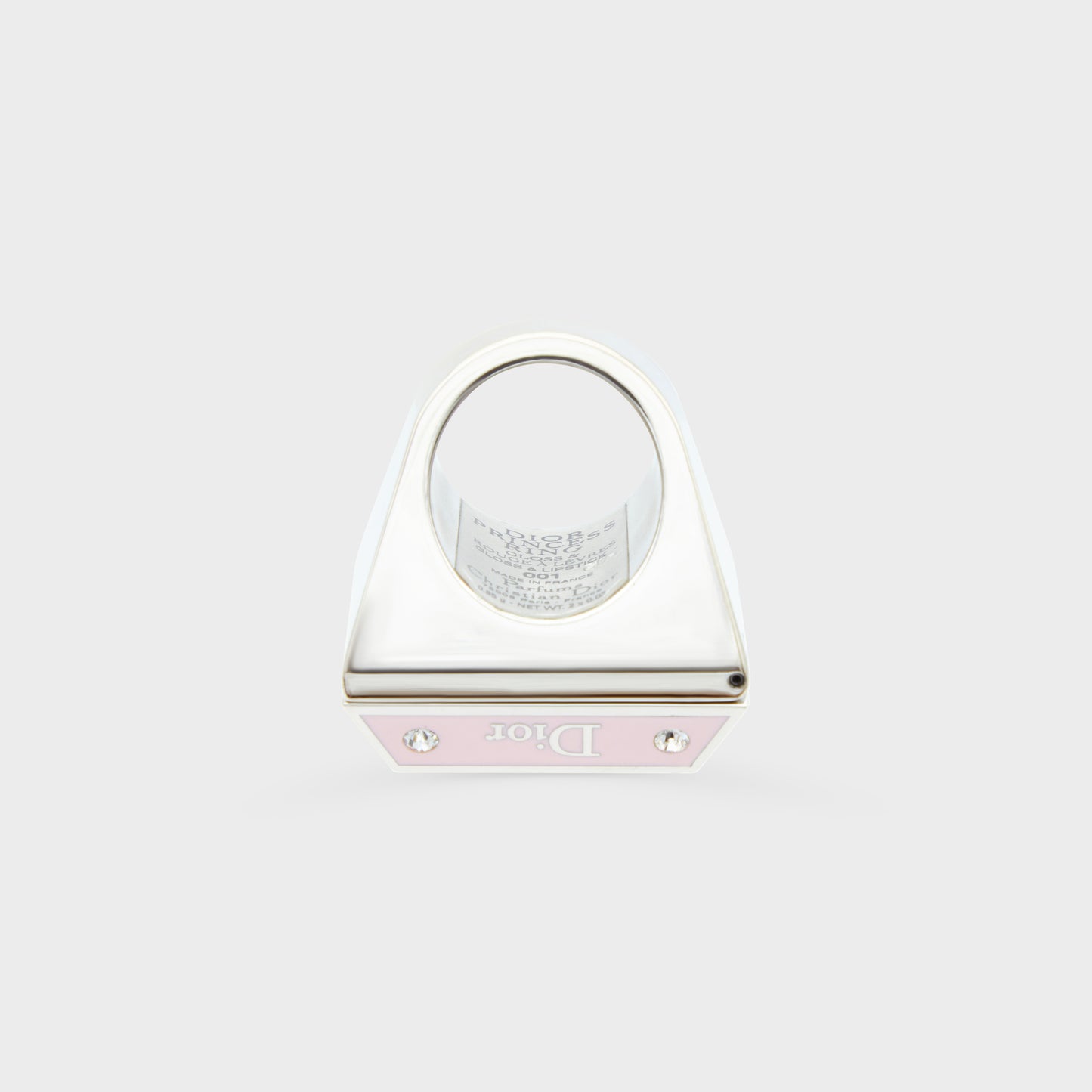 Bague Argent Crush Christian Dior FW 2002 par John Galliano
