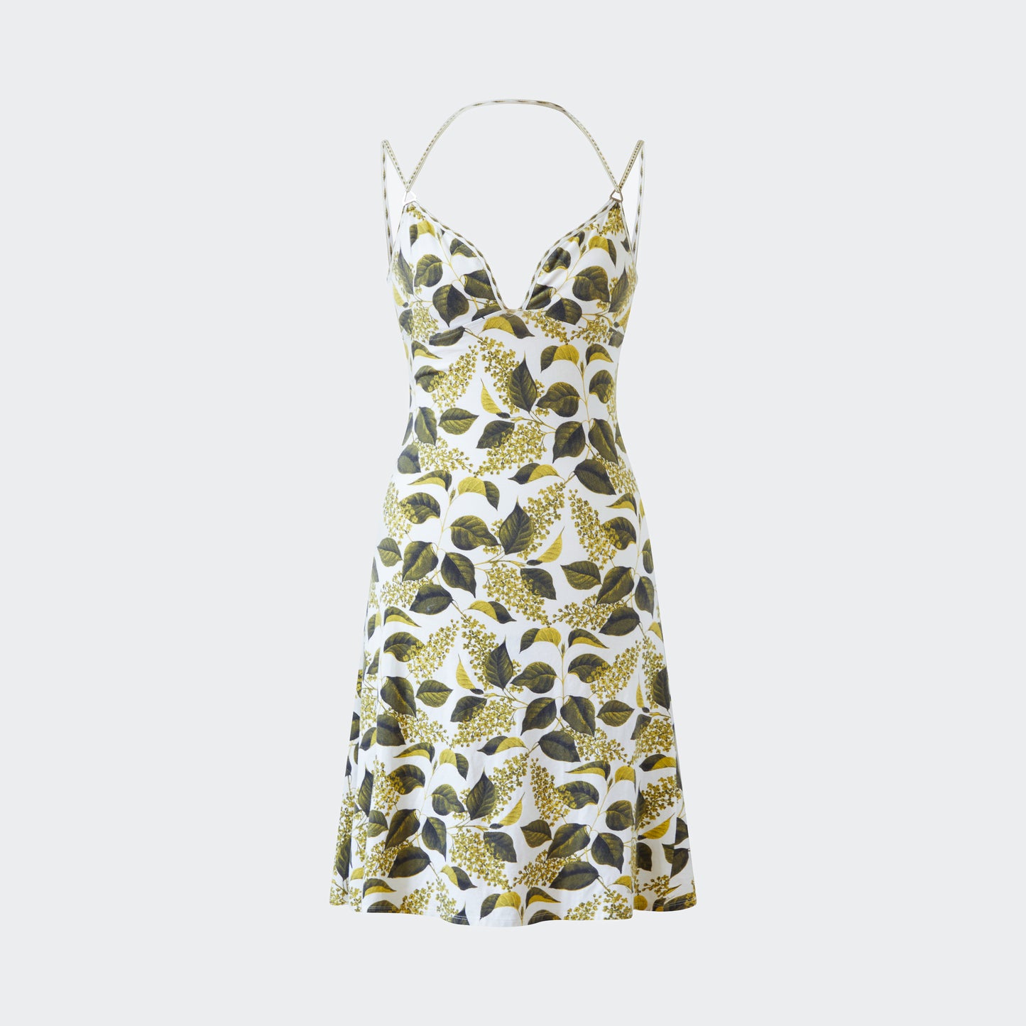Robe Motif feuille Roberto Cavalli SS 2009 par Roberto Cavalli