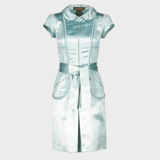 Robe satin Louis Vuitton SS 2003 par Marc Jacobs