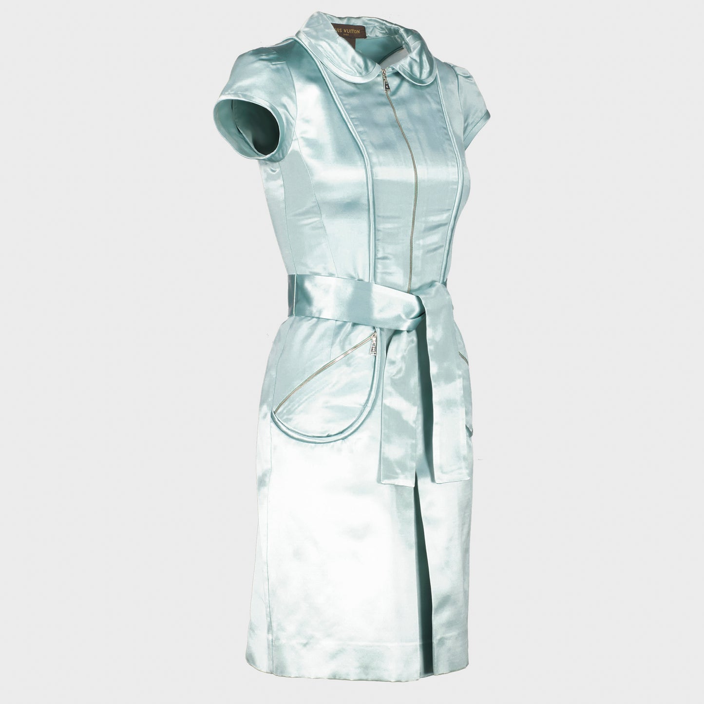 Robe satin Louis Vuitton SS 2003 par Marc Jacobs