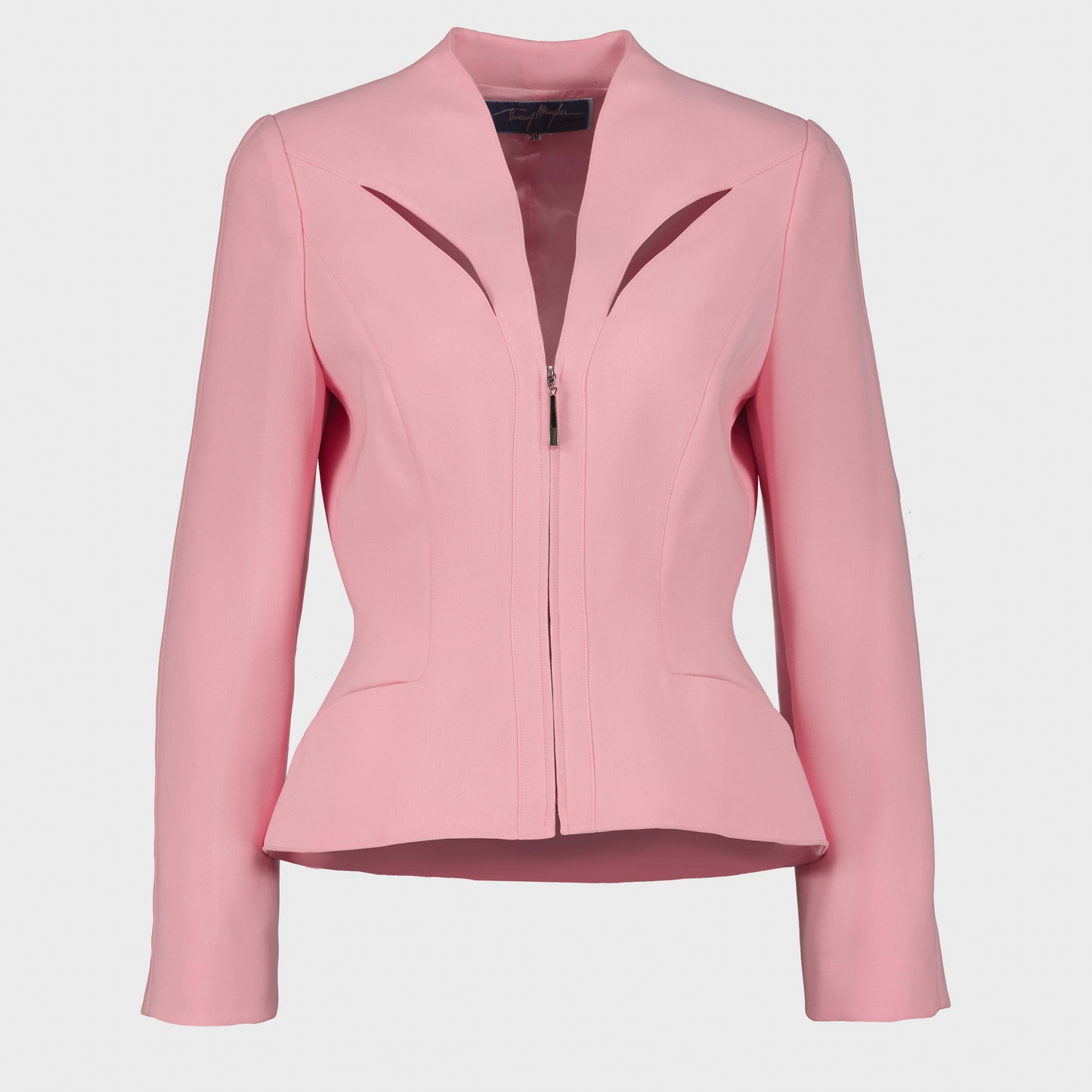 Veste Cintrée Courte Rose Thierry Mugler 90's