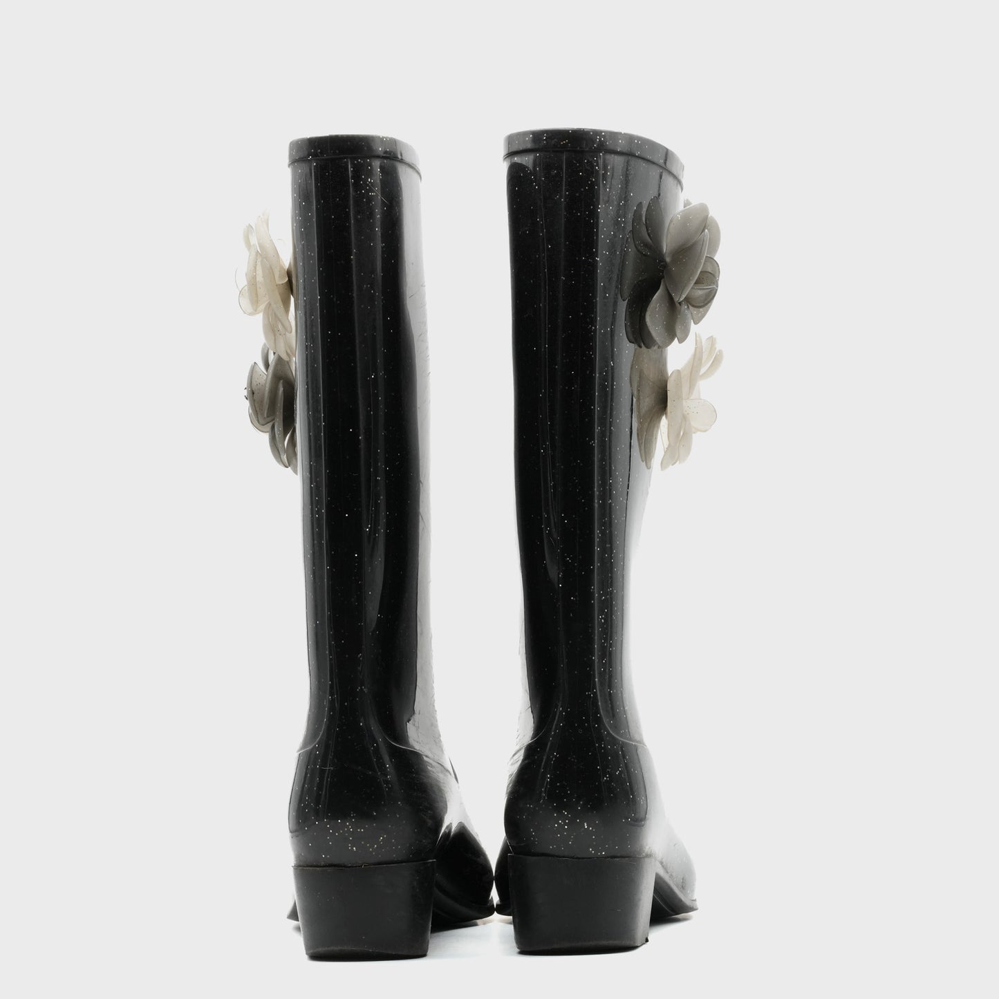 Chanel bottes de pluie par Karl Lagerfeld