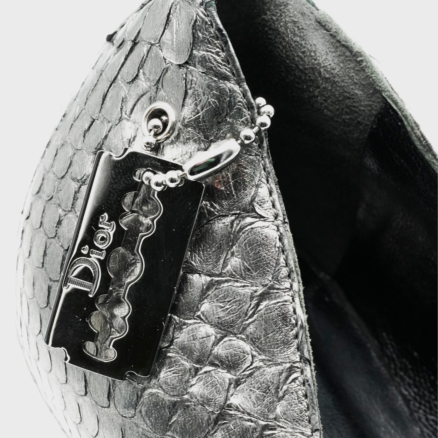 Christian Dior sandales en python 2000 par John Galliano