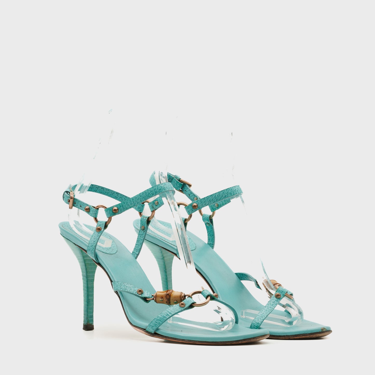 Sandales Turquoise Gucci 2000