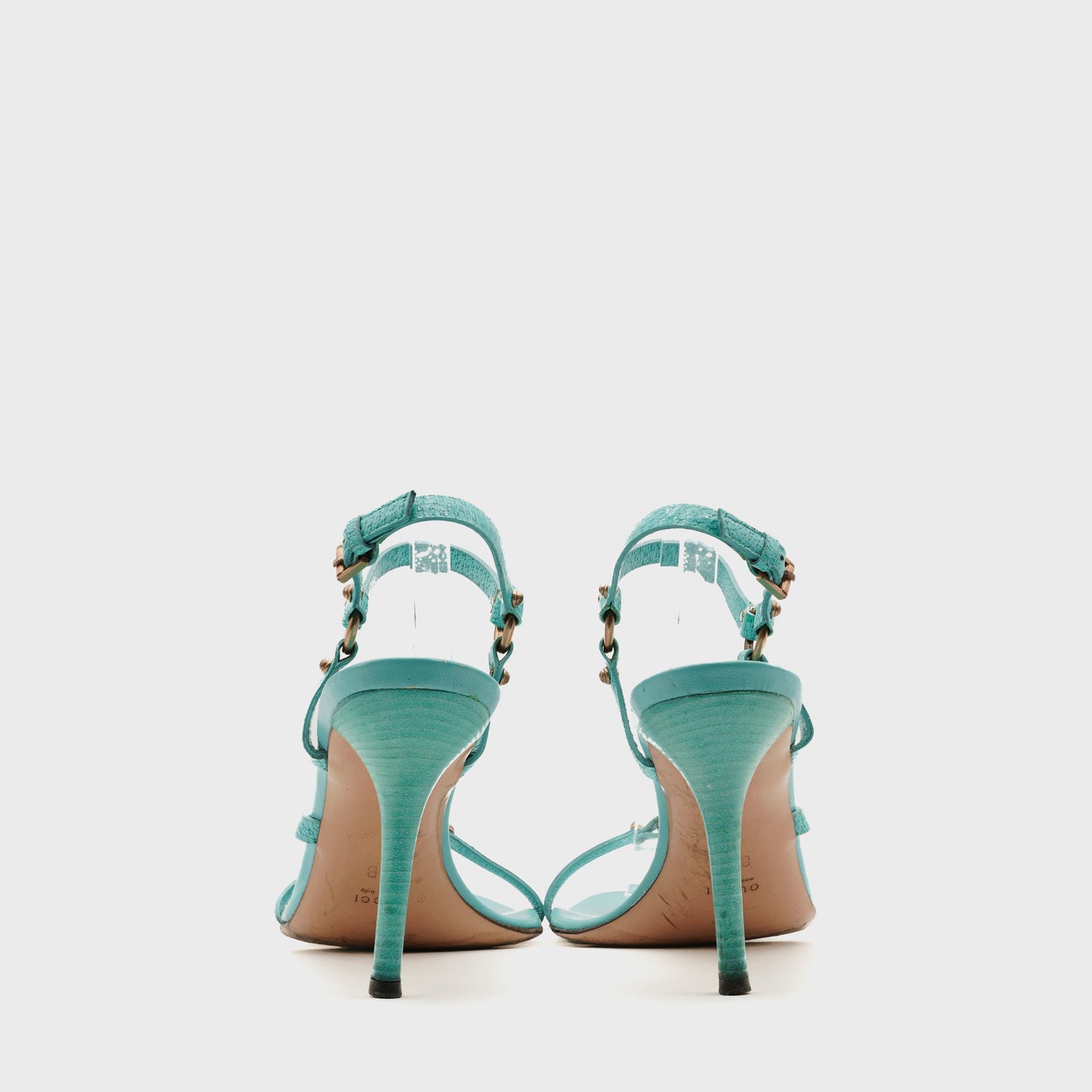 Sandales Turquoise Gucci 2000