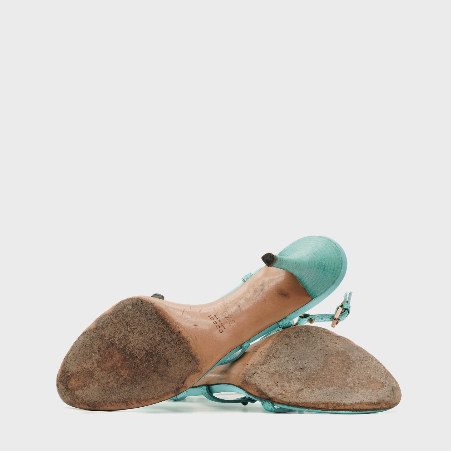 Sandales Turquoise Gucci 2000