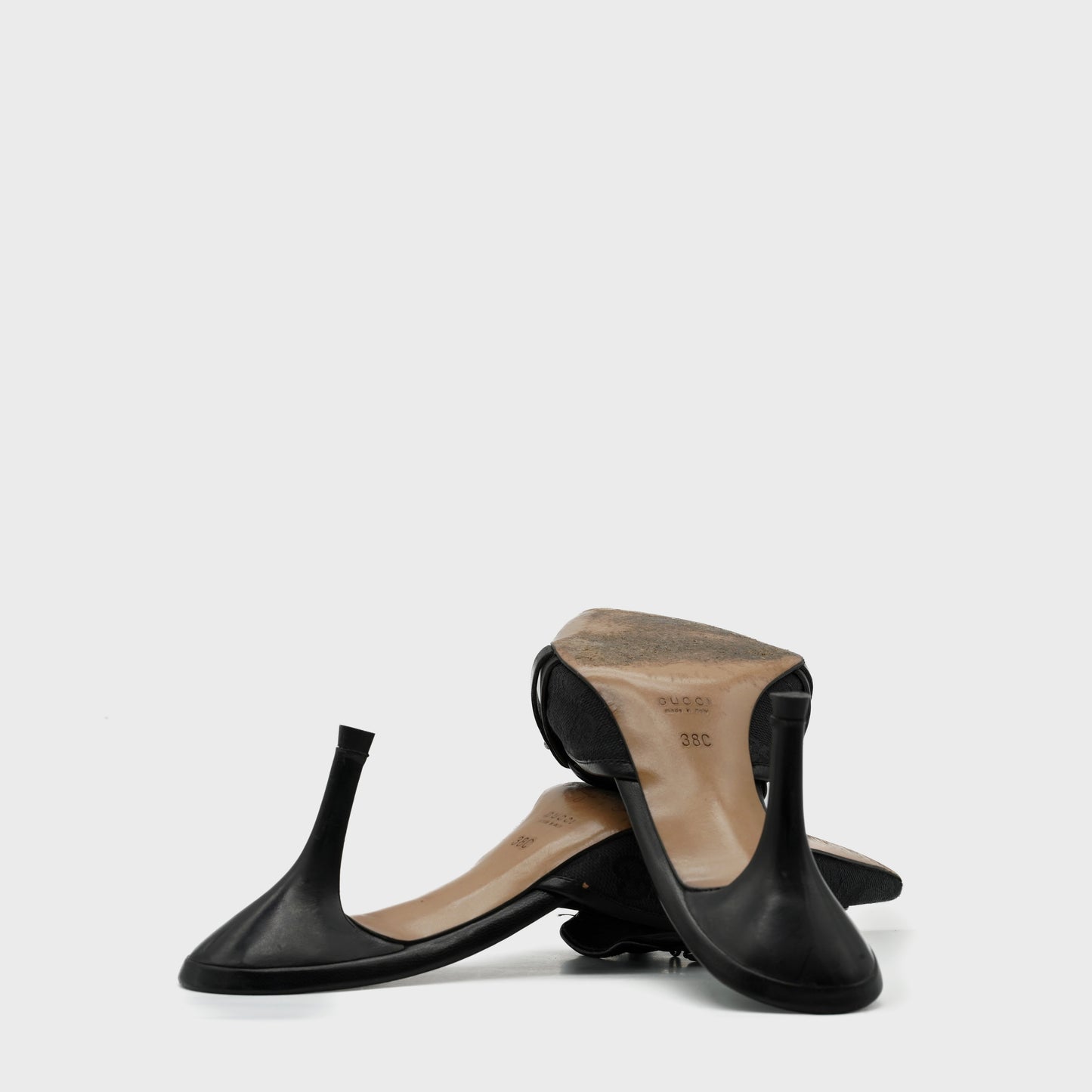 Mules Noir Gucci 2000