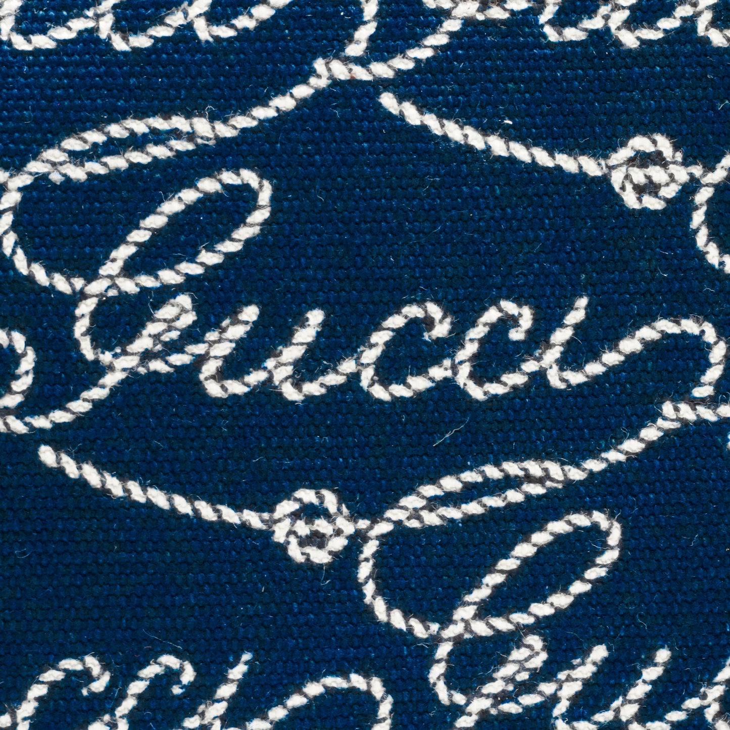 Sac à main toile bleu Gucci 2010